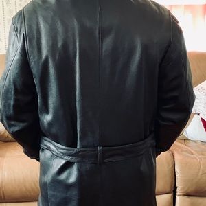 Wilson Pelle Leather Coat Black